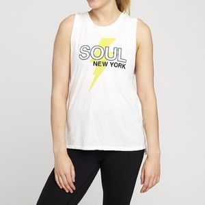 Soulcycle NY Lightning Bolt Tank
